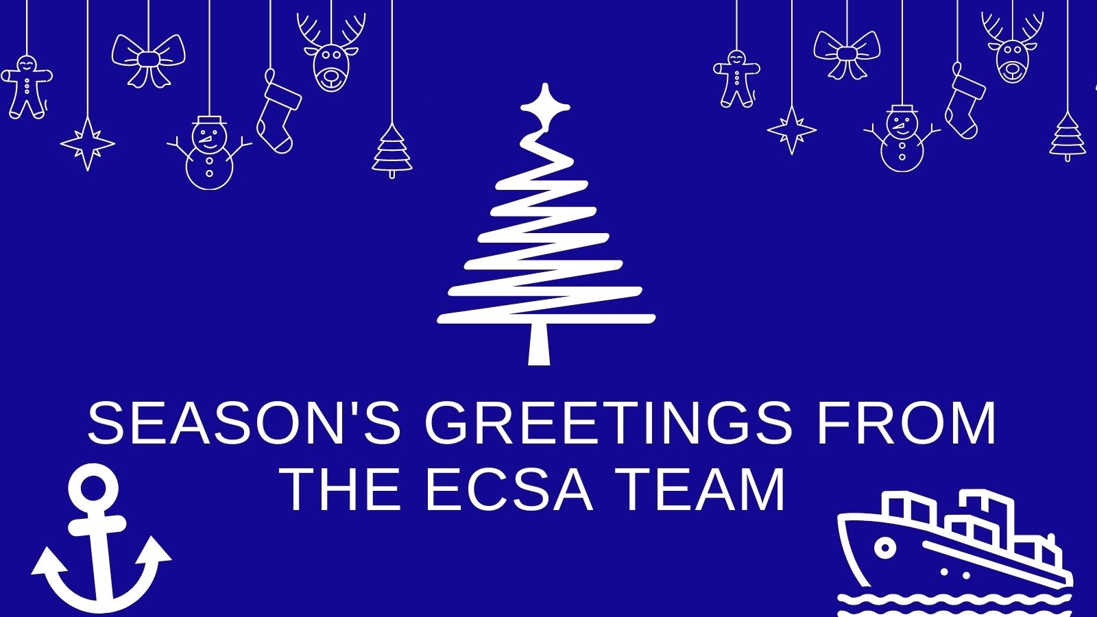 Season's Greetings from the ECSA team