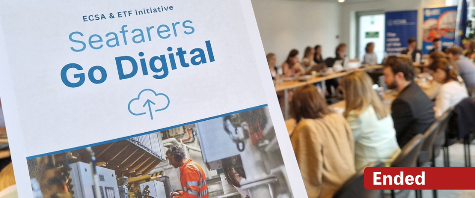 ECSA – Seafarers Go Digital launching event